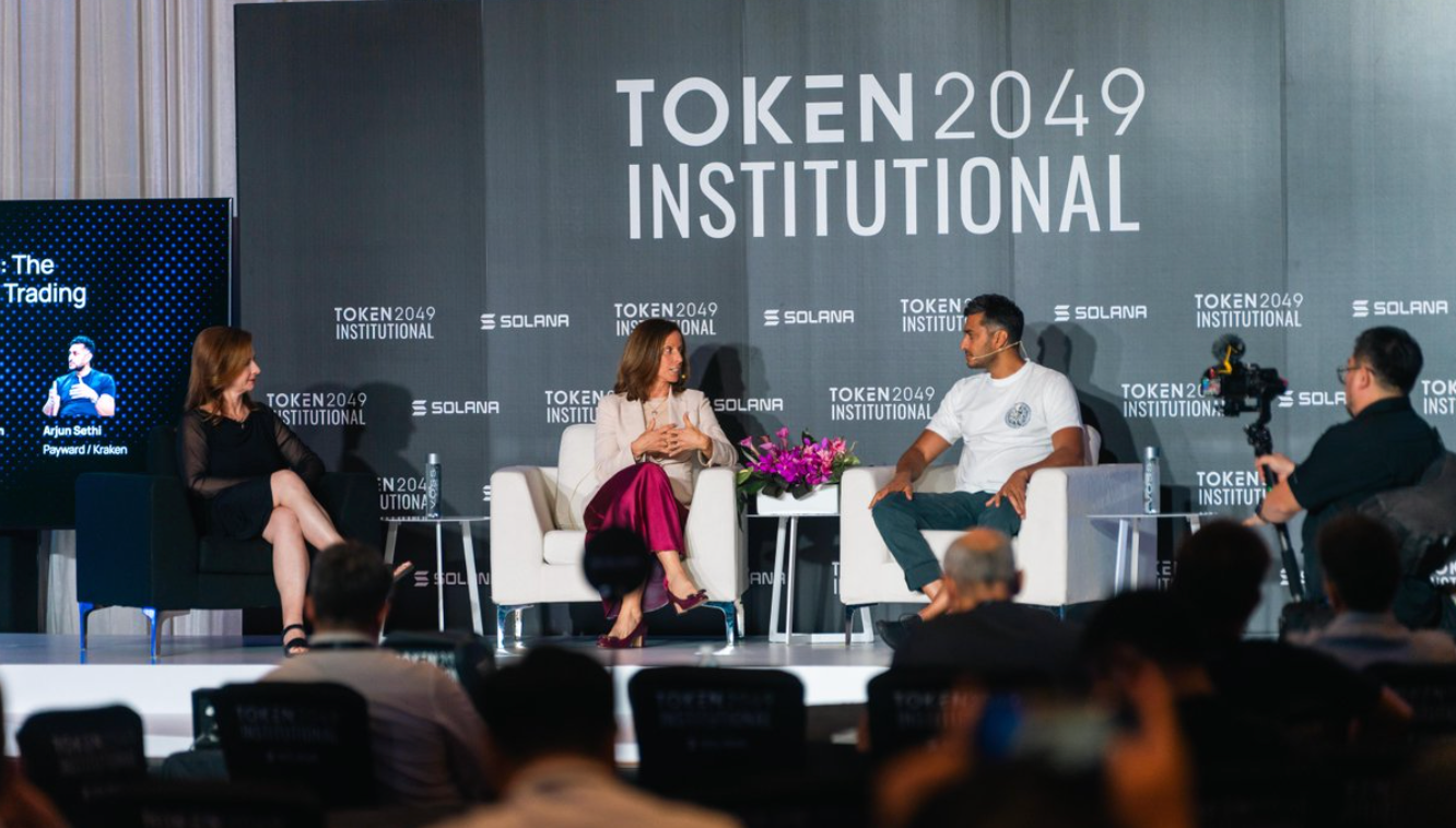 纳斯达克CEO在Token 2049说代币化能释放数十亿美元：抵押品变流动了，股票本身还没有_aicoin_图1