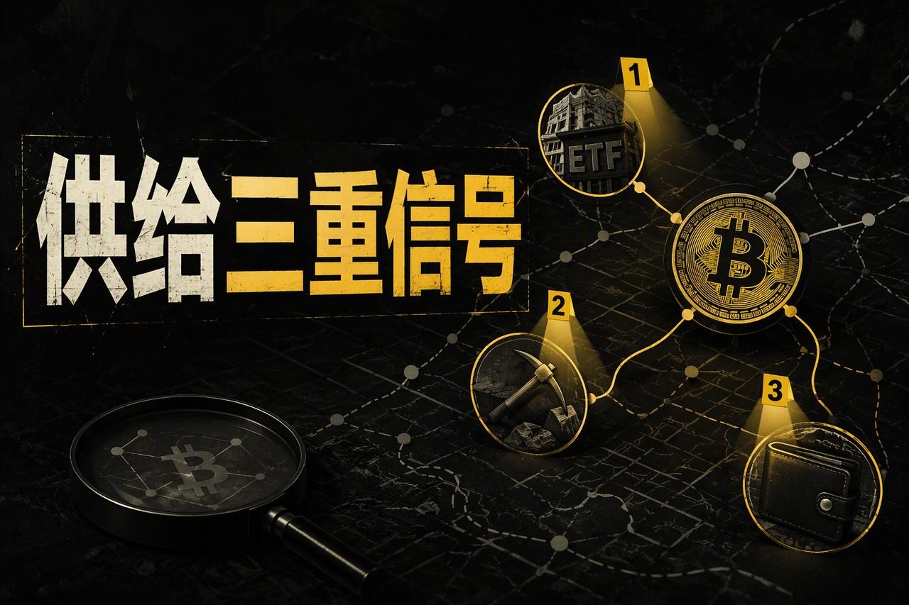 三重供给信号齐现，比特币多头还稳吗？