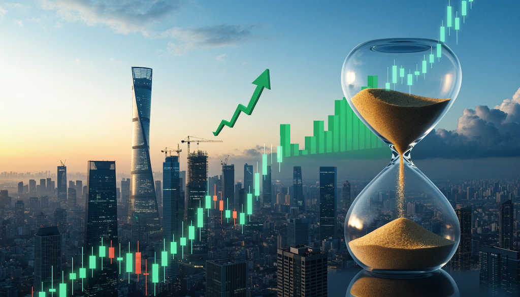 中国GDP增长4.5%,风险资产反弹能持续多久?_aicoin_图1 中国GDP增长4.5%,风险资产反弹能持续多久?_aicoin_图1