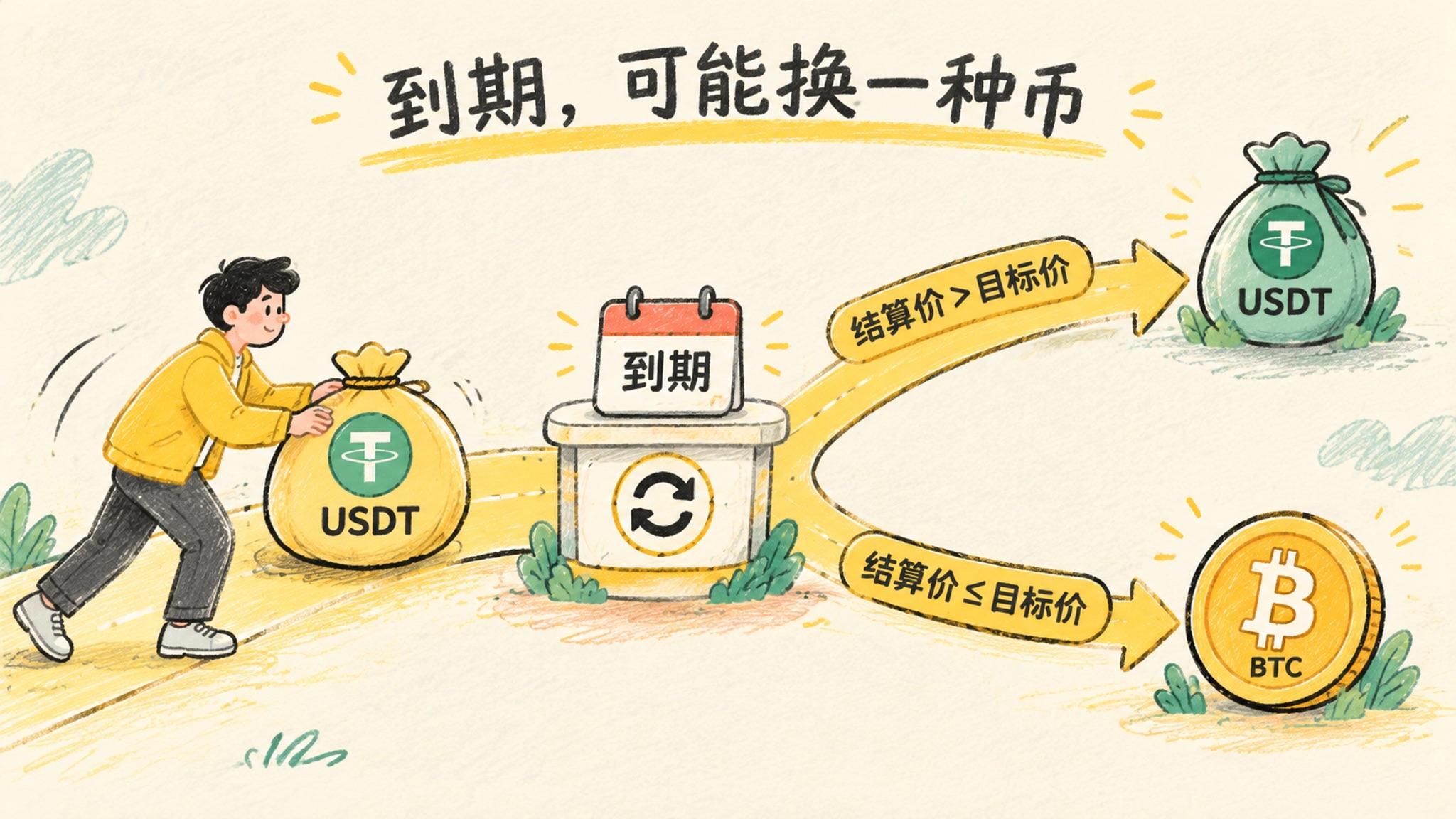 想低价买币、高价卖币？先看懂币安双币投资的两种结局_aicoin_图1